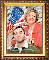 Cynde Collins-Clark & son Joe